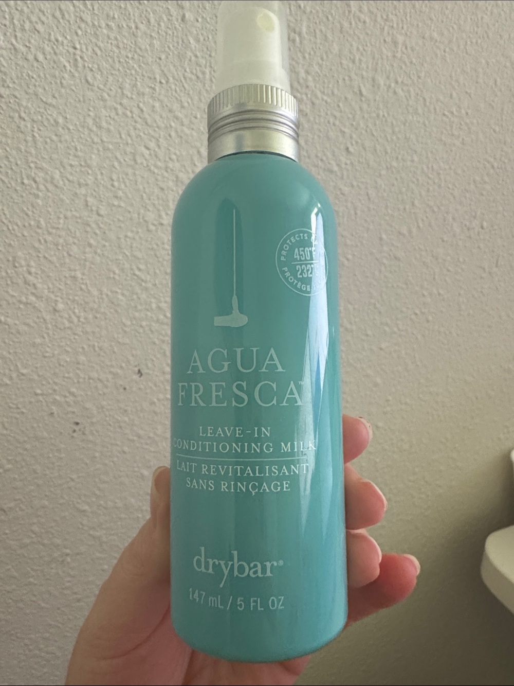 Drybar Agua Fresca Leave-In Conditioning Milk — Aqua Blue